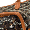 GOYARD 高雅德 ANJOU MINI 翻轉雙面 購物包 老花/棕色 銀釦