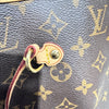 LOUIS VUITTON 路易威登 M40156 NEVERFULL MM PVC帆布 單肩包 棕色老花