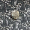 GOYARD 高雅德 Saint Léger PVC帆布 後背包 灰色 銀釦