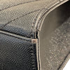 SAINT LAURENT 聖羅蘭 354118 CASSANDRE CHAIN BAG 荔枝皮革 鍊帶 肩背包 黑