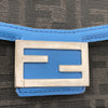 FENDI 芬迪 側背包 Baguette Soft Trunk 7VA565 老花 藍色 銀釦