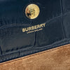 BURBERRY 芭寶麗 Leather & Suede Small Title Bag