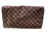 LOUIS VUITTON 路易威登 SPEEDY 30 深棕色 PVC帆布 金釦