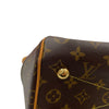 LOUIS VUITTON 路易威登 TIVOLI PM 手提包 PVC帆布 老花 棕色 金釦