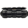BOTTEGA VENETA 寶緹嘉 Padded Cassette 粗編織 肩背包 小羊皮 黑色 金釦