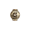HERMES 愛馬仕 FINESSE STUD EARRINGS 18K 黑色尖晶石 耳環 PG