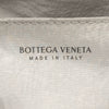 BOTTEGA VENETA 葆蝶家 粗編織卡帶腰包 Cassette 白色 羊皮 銀釦