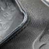 LOUIS VUITTON 路易威登 On The Go GM 托特包 壓紋牛皮 黑色 老花 金釦