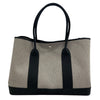 HERMÈS NEO GARDEN PARTY 43 灰色 帆布 銀釦