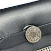 HERMES 愛馬仕 HERBAG 30 側背包 帆布×皮革 黑色 銀釦
