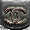 CHANEL 香奈兒 Lady Braid Flap Bag 手提包 皮革 黑色 銀釦