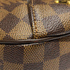 LOUIS VUITTON 路易威登  側背包 Thames PM 棕色棋盤格 帆布 PVC 金釦