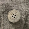 HERMES 愛馬仕 H 緹花長袖針織開襟衫 H4H2707D3 羊毛 黑色 #40