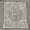 HERMES 愛馬仕 馬賽克刺繡口袋短袖 T 恤 H4H4615DA02 黑色 棉 #38