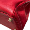 HERMES 愛馬仕 KELLY 32 凱莉包 內縫 TOGO皮革 紅色 金釦
