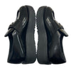 PRADA 普拉達 1D246M CHOCOLATE BRUSHED LEATHER LOAFERS 樂福鞋 拋光皮革 黑色