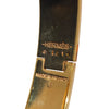 HERMES 愛馬仕 H700001F 31PM CLIC H BRACELET 鍍金手鐲 琺瑯 白/金色