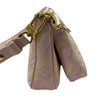 LOUIS VUITTON 路易威登 M46093 MULTI POCHETTE ACCESSOIRES 二合一麻將包 皮革 粉色 金釦