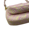LOUIS VUITTON 路易威登 M46093 MULTI POCHETTE ACCESSOIRES 二合一麻將包 皮革 粉色 金釦