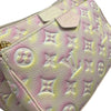 LOUIS VUITTON 路易威登 M46093 MULTI POCHETTE ACCESSOIRES 二合一麻將包 皮革 粉色 金釦