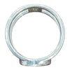 GUCCI 古馳 298036 INTERLOCKING G 戒指 925純銀 #19