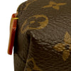 LOUIS VUITTON 路易威登 M25694 COSMETIC LIPSTICK POUCH 唇膏包 PVC帆布 老花 金釦