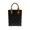 LOUIS VUITTON 路易威登 M81295 MONOGRAM PETIT SAC PLAT 老花琴譜包 PVC帆布 棕色 金釦