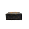 LOUIS VUITTON 路易威登 M81295 MONOGRAM PETIT SAC PLAT 老花琴譜包 PVC帆布 棕色 金釦