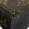 LOUIS VUITTON 路易威登 M81295 MONOGRAM PETIT SAC PLAT 老花琴譜包 PVC帆布 棕色 金釦