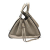 LOEWE 羅威 HAMMOCK DRAWSTRING BAG 小號吊床包 粒面小牛皮 米色 銀釦