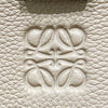 LOEWE 羅威 HAMMOCK DRAWSTRING BAG 小號吊床包 粒面小牛皮 米色 銀釦