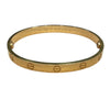 CARTIER 卡地亞 LOVE BRACELET SIZE:18 K18YG 手環