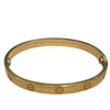 CARTIER 卡地亞 LOVE BRACELET SIZE:18 K18YG 手環