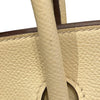 HERMES 愛馬仕 BIRKIN 25 柏金包 EPSOM 奶油白 金釦