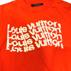 LOUIS VUITTON 路易威登 1AFQQZ LOGO短袖T恤 棉 橘色 M