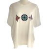 LOUIS VUITTON 路易威登 LOGO短袖T恤 棉 白色 XL