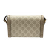 GUCCI 古馳 699296 HORSEBIT MINI BAG 1955 系列迷你手袋 SUPREME帆布 皮革 米色 金釦