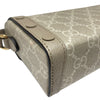 GUCCI 古馳 699296 HORSEBIT MINI BAG 1955 系列迷你手袋 SUPREME帆布 皮革 米色 金釦