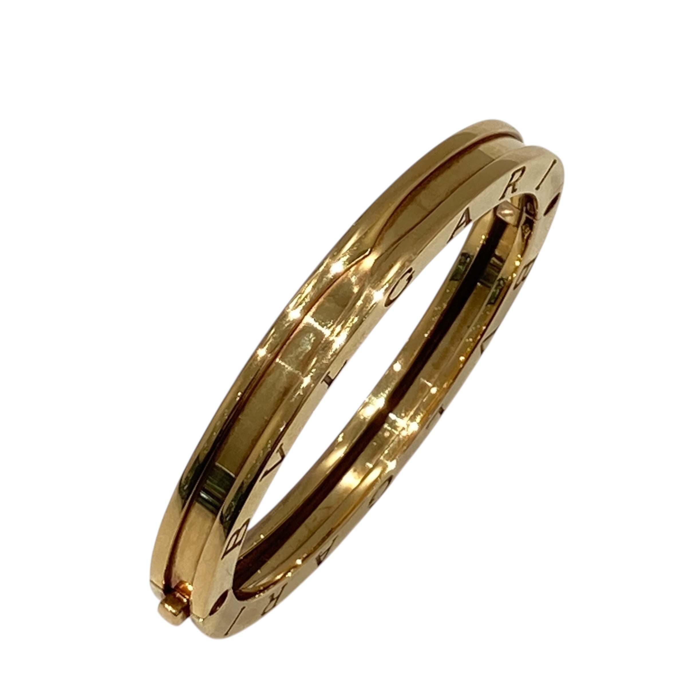 BVLGARI 寶格麗 350943  B.ZERO1 BANGLE BRACELET 18K金 手鐲 S號