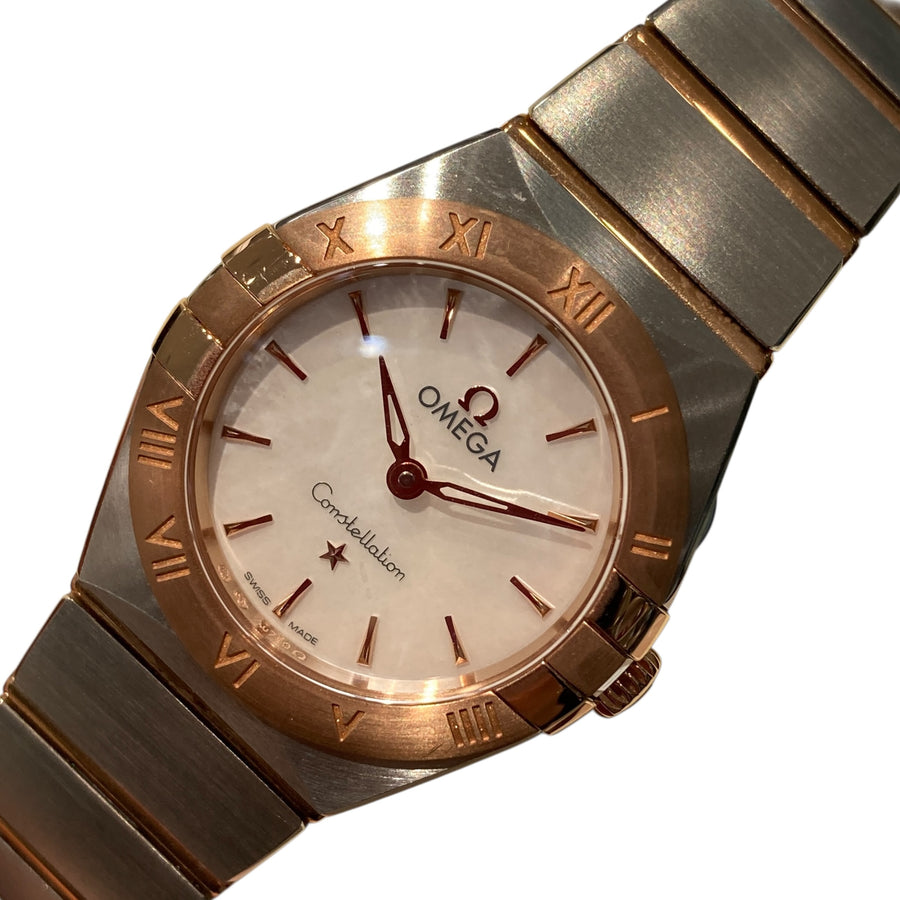 OMEGA CONSTELLATION 星座系列 131.20.25.60.05.001 貝母錶盤