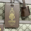 GUCCI 古馳  GG Supreme GG Marmont LOGO  700375  PVC  牛皮 行李袋 經典老花