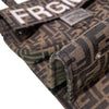 FENDI 芬迪 ×FRAGMENT 8BH418 ZUCCA BAGUETTE 多用肩背包 帆布 棕色 銀釦