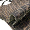 FENDI 芬迪 ×FRAGMENT 8BH418 ZUCCA BAGUETTE 多用肩背包 帆布 棕色 銀釦
