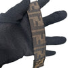 FENDI 芬迪 ×FRAGMENT 8BH418 ZUCCA BAGUETTE 多用肩背包 帆布 棕色 銀釦