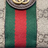 GUCCI 古馳 723312 Ophidia PVC帆布 斜背包 卡其色老花