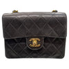 CHANEL 香奈兒 A35200 MINI MATELASSE CF17 肩背包 羊皮 黑色 金釦