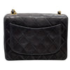 CHANEL 香奈兒 A35200 MINI MATELASSE CF17 肩背包 羊皮 黑色 金釦