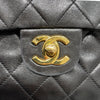 CHANEL 香奈兒 A35200 MINI MATELASSE CF17 肩背包 羊皮 黑色 金釦