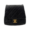CHANEL 香奈兒 2019 SIDE-PACK 斜背包 羊皮 黑色 金釦 *僅單個