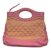 CHANEL 香奈兒 31 BAG 手提包 羊皮 粉橘色 L